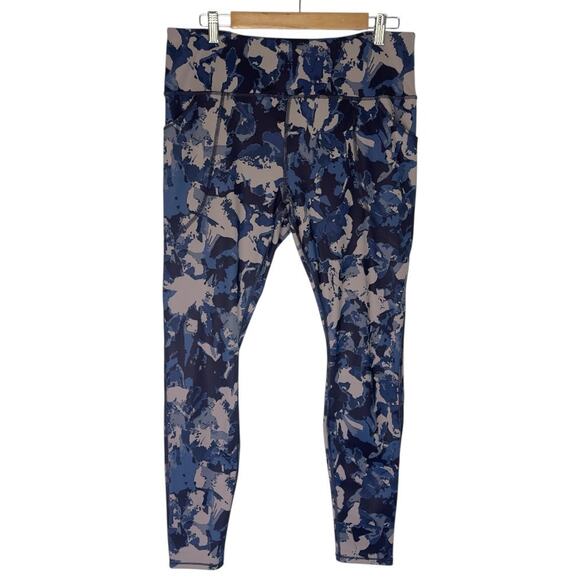 Duluth Trading Company Women's NoGa Sculpting Slim Leg Pants Blue Camo Size L - Picture 8 of 8